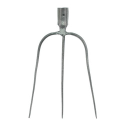 Widły 3 zębne szare oprawne...