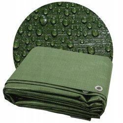 Plandeka zielona 120g 4m x 6m