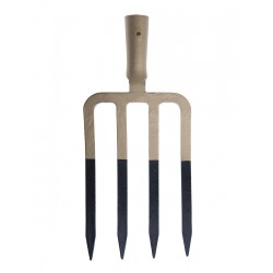 Widły 4-zębne ogrodowe mocne