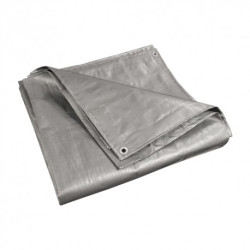 Plandeka srebrna 100g 5m x 8m